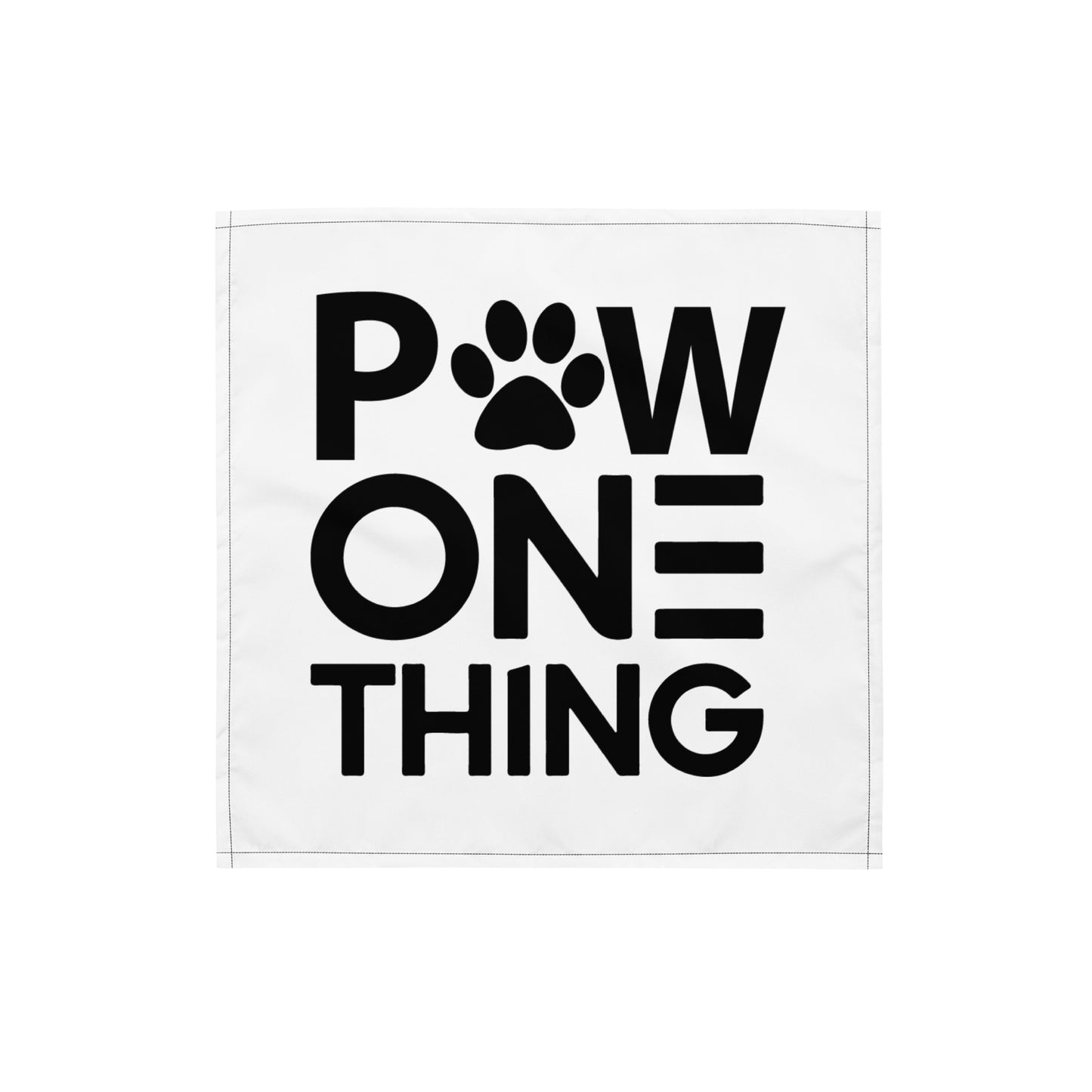 PAW ONE THING Pup Bandana