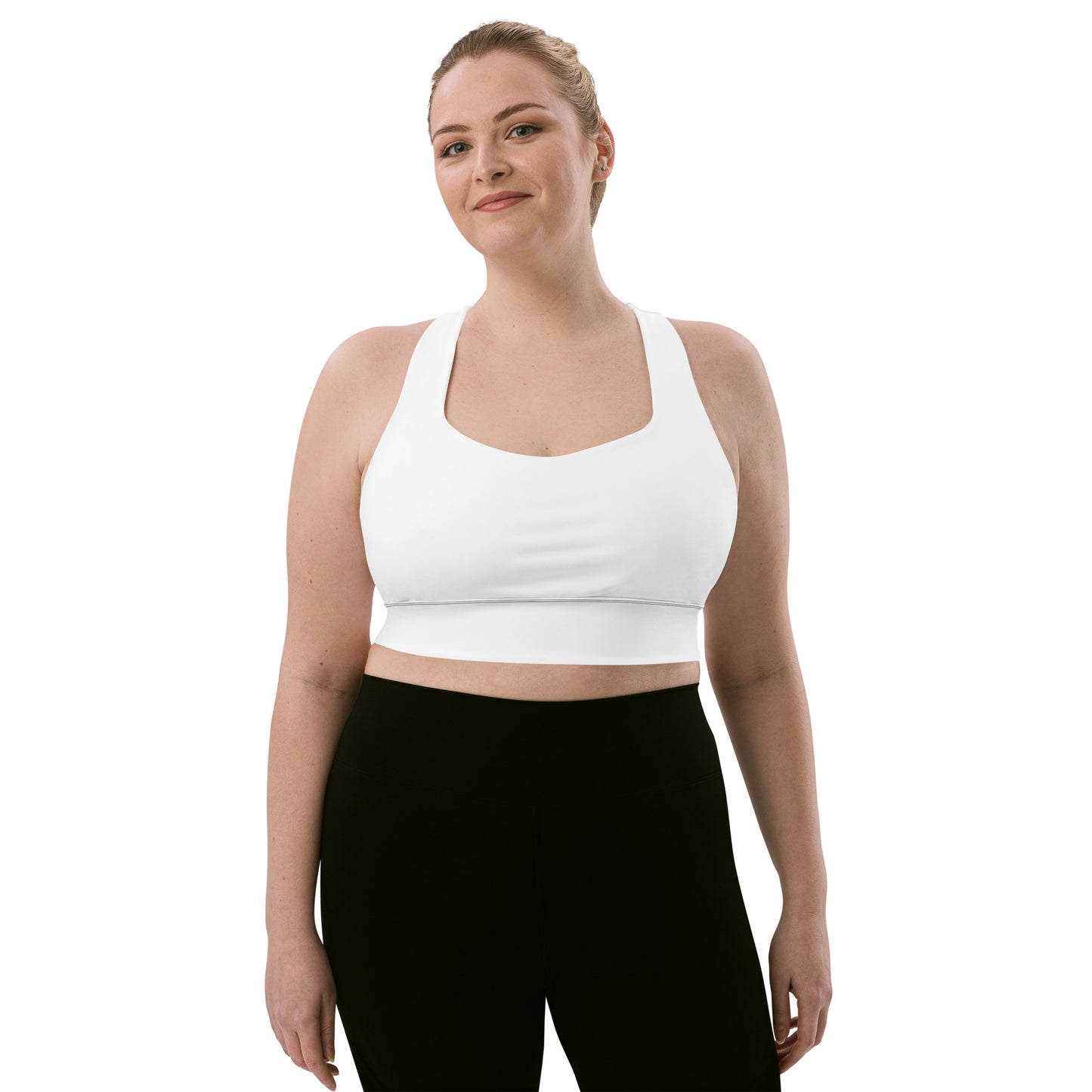 Longline sports bra