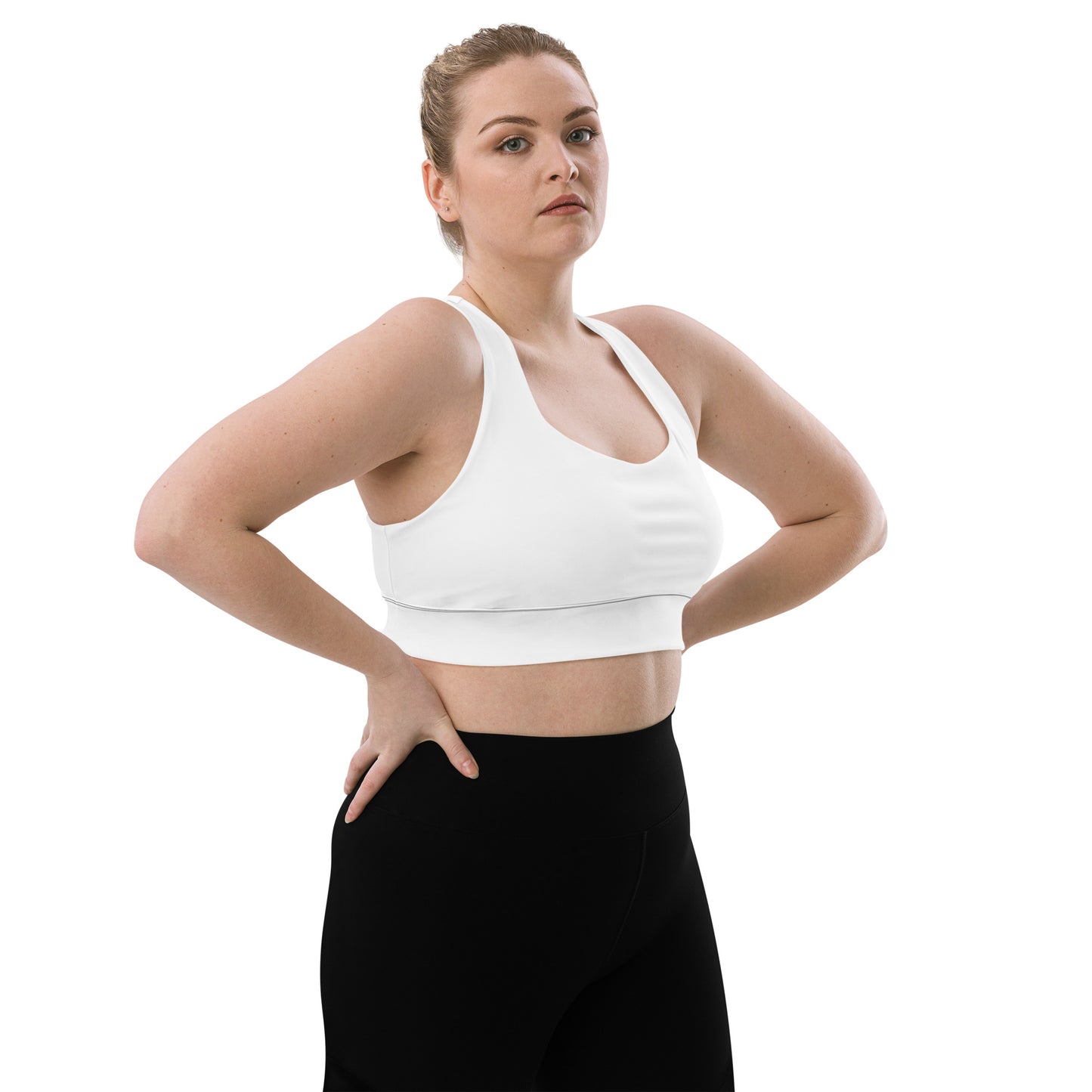 Longline sports bra